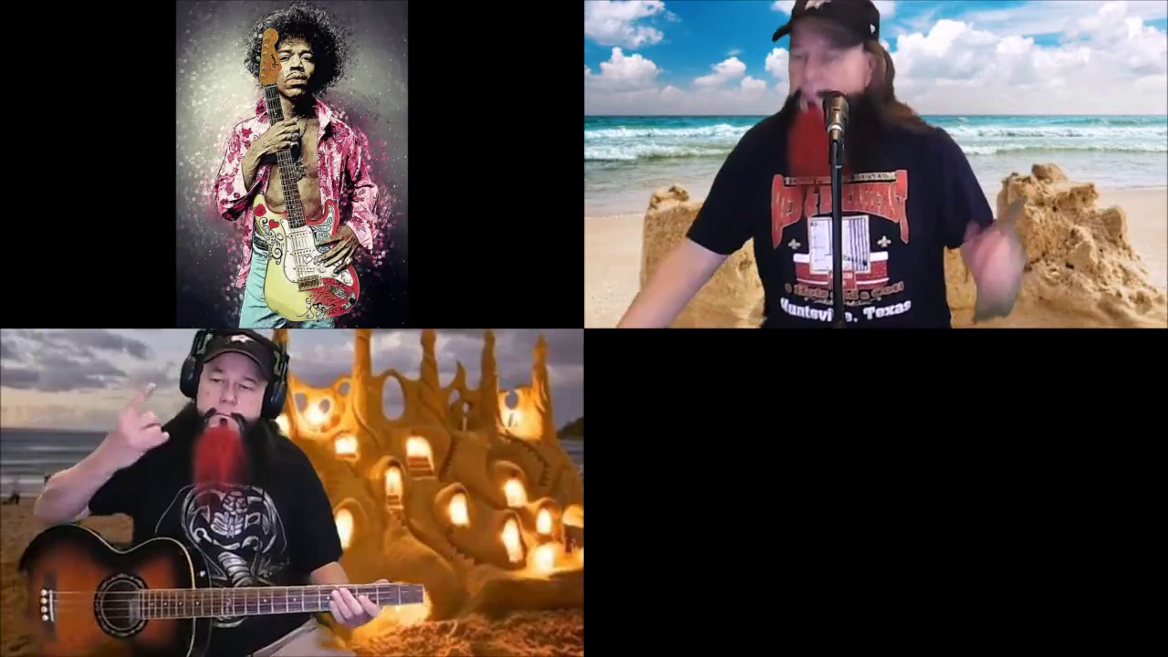 Jimi Hendrix  Castles Made Of Sand acoustic