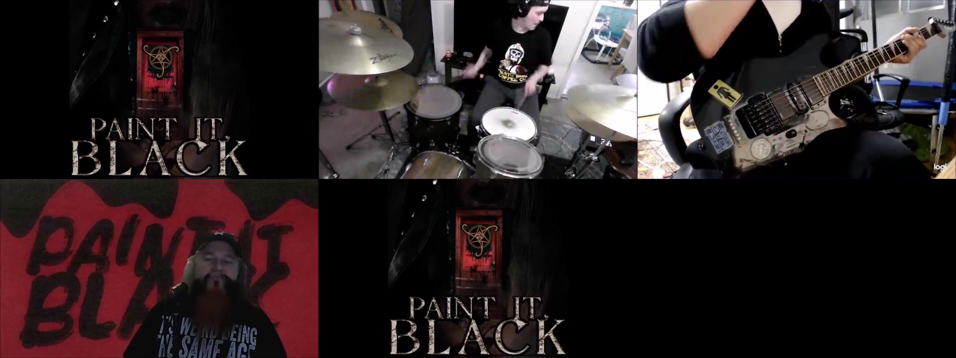 Pait It Black James cover