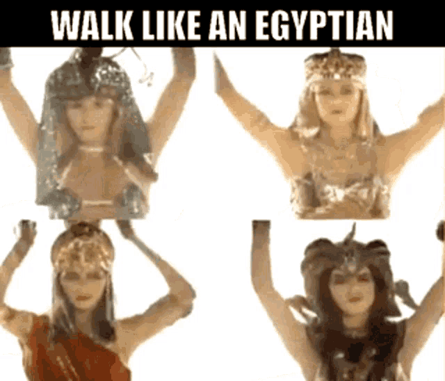 Bandhug Girly Collab #21 - Walk Like an Egyptian - The Bangles