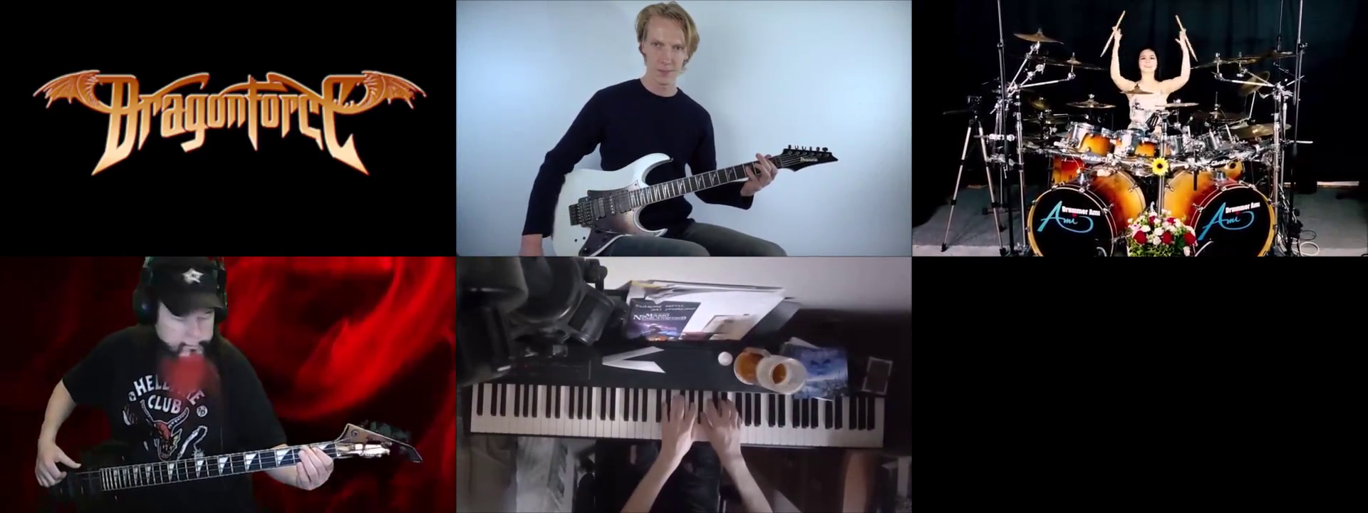 Dragonforce Through The Fire And Flames #2
