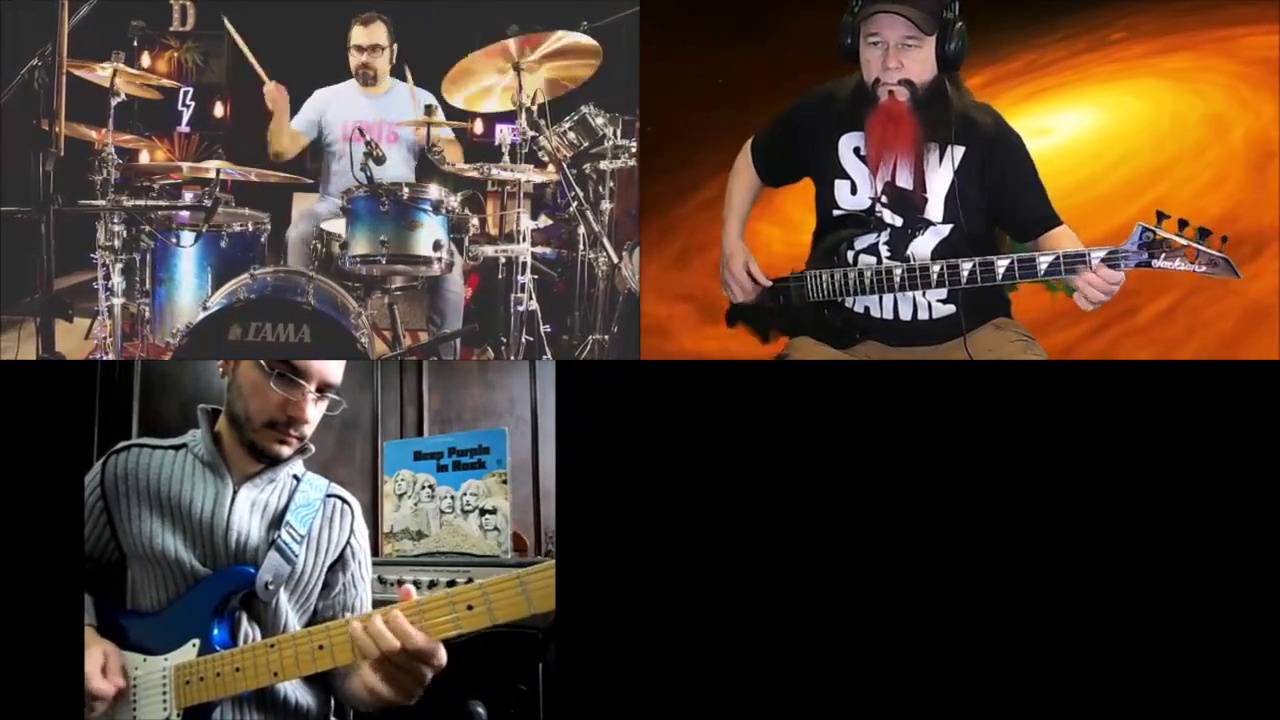 Deep Purple Into The Fire A James cover