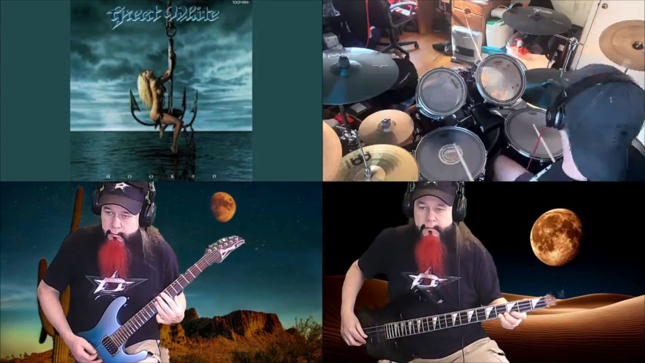 Grate White Desert Moon