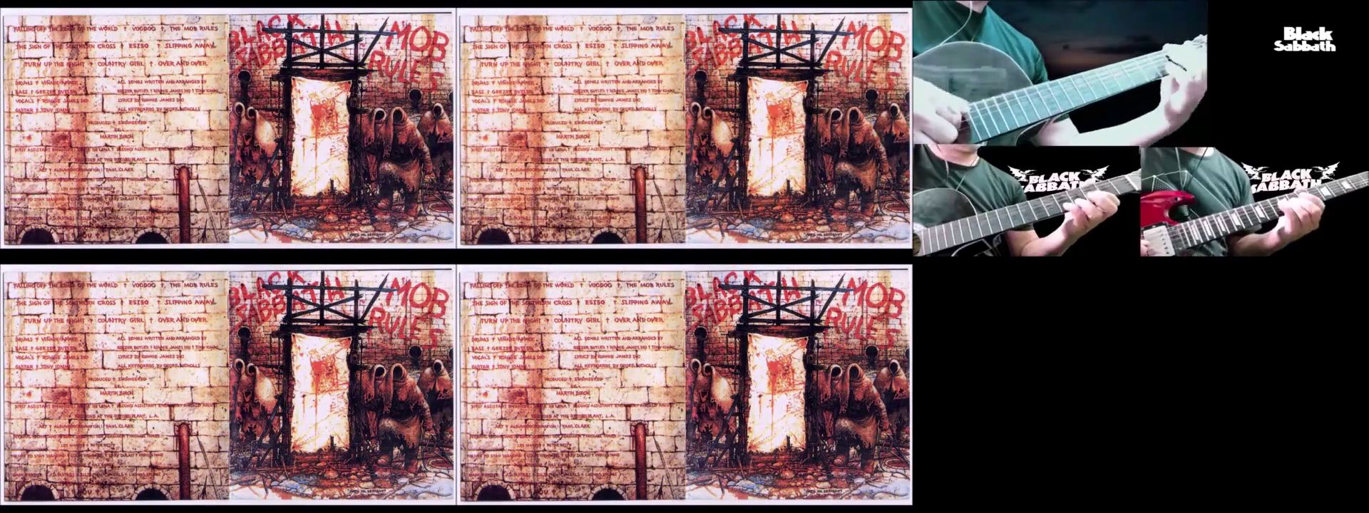 Black Sabbath the The Sign Of The Southern Cross A James cover