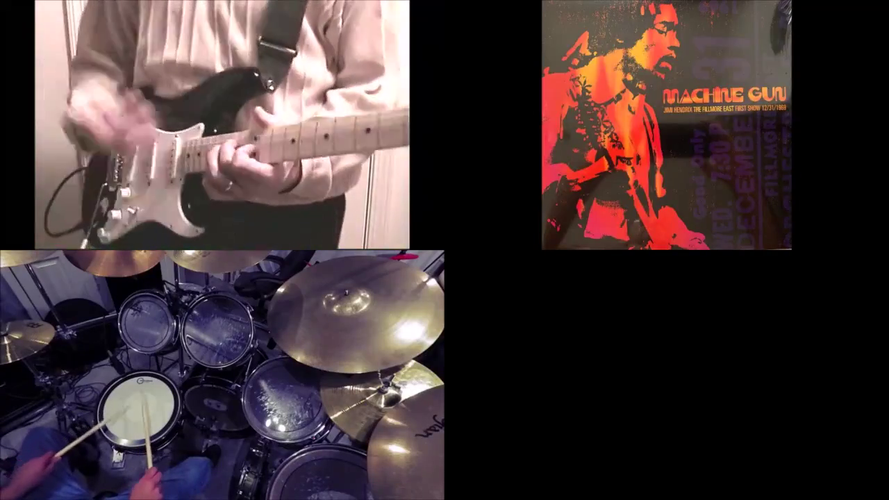 Jimi Hendrix Machine Gun A James cover