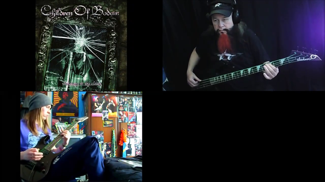 Children Of bodom Looking Out My Back Door A James cover