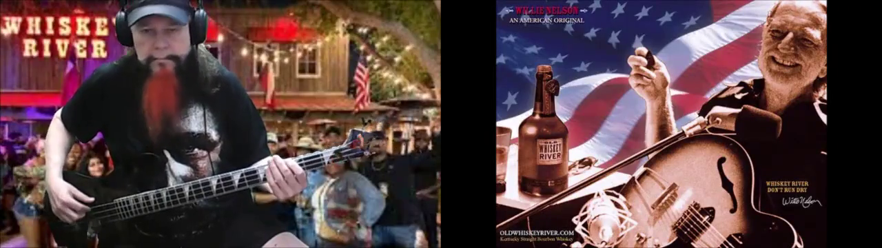 Willie Nelson  Whiskey River A James cover