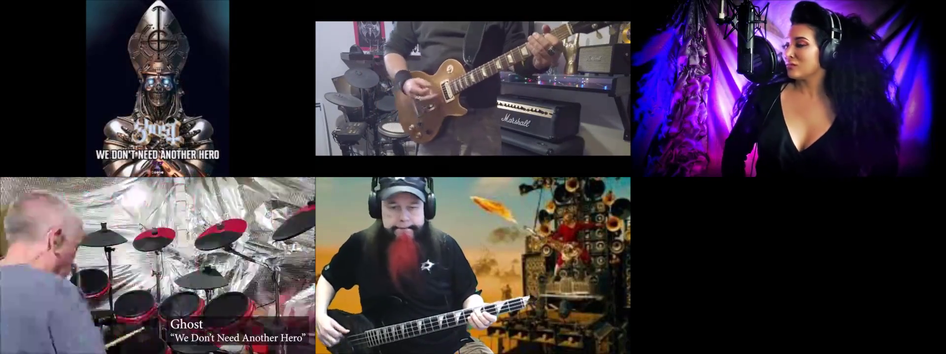 Ghost We Don't Need Another Hero A James cover