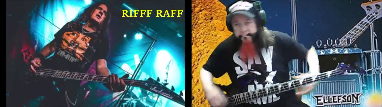 Dave Ellefson Riff Raff A James cover