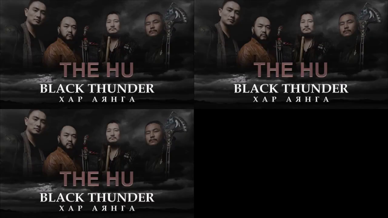 The HU Black Thunder A Jmes cover