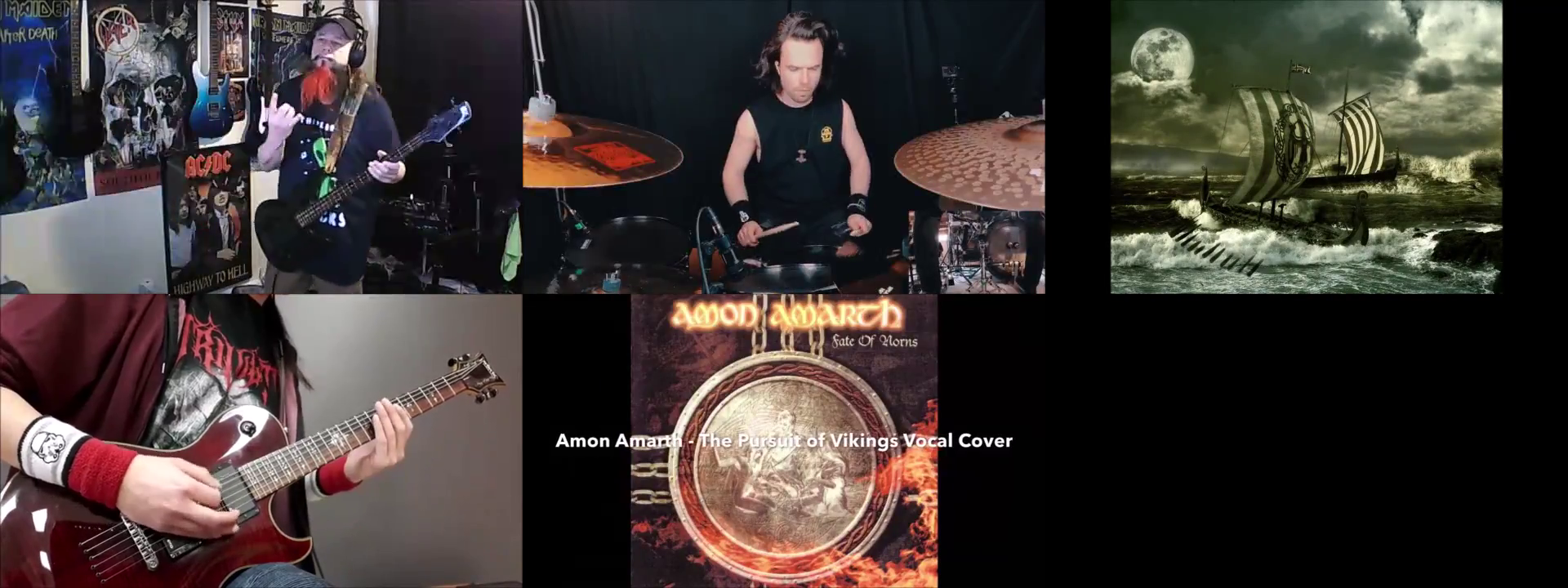 AMON AMARTH The Pursuit Of Vikings A James cover