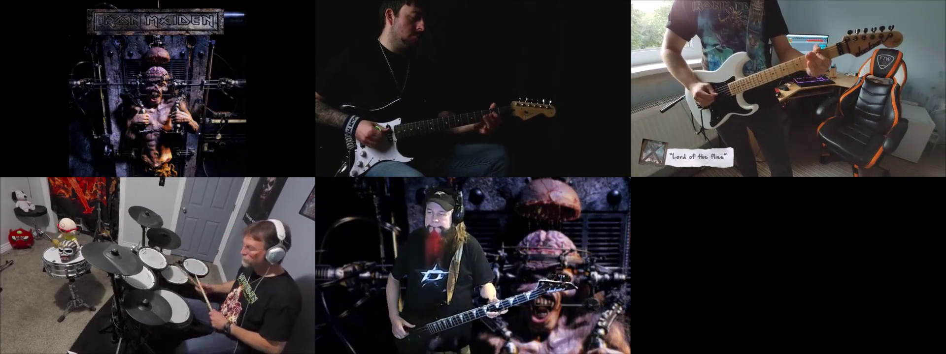 Iron Maiden Lord of the Flies A James cover