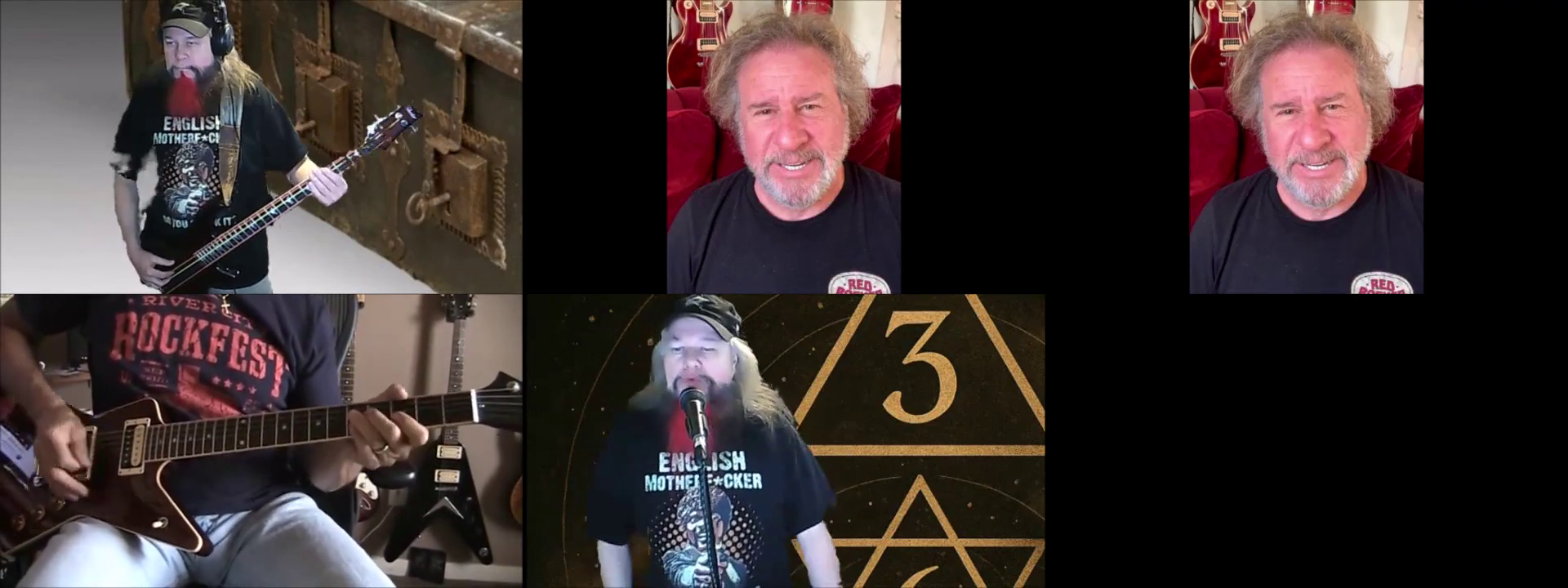 Sammy Hagar Three Lock Box A James cover