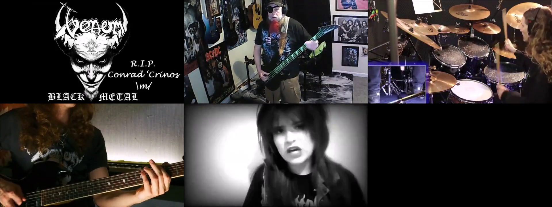 Venom Black Metal A James cover